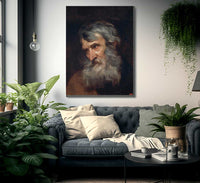 Anthony Van Dyck The Head Of An Old Man 1620 By Anthony Van Dyck Fine Art Print