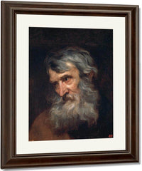 Anthony Van Dyck The Head Of An Old Man 1620 By Anthony Van Dyck Fine Art Print