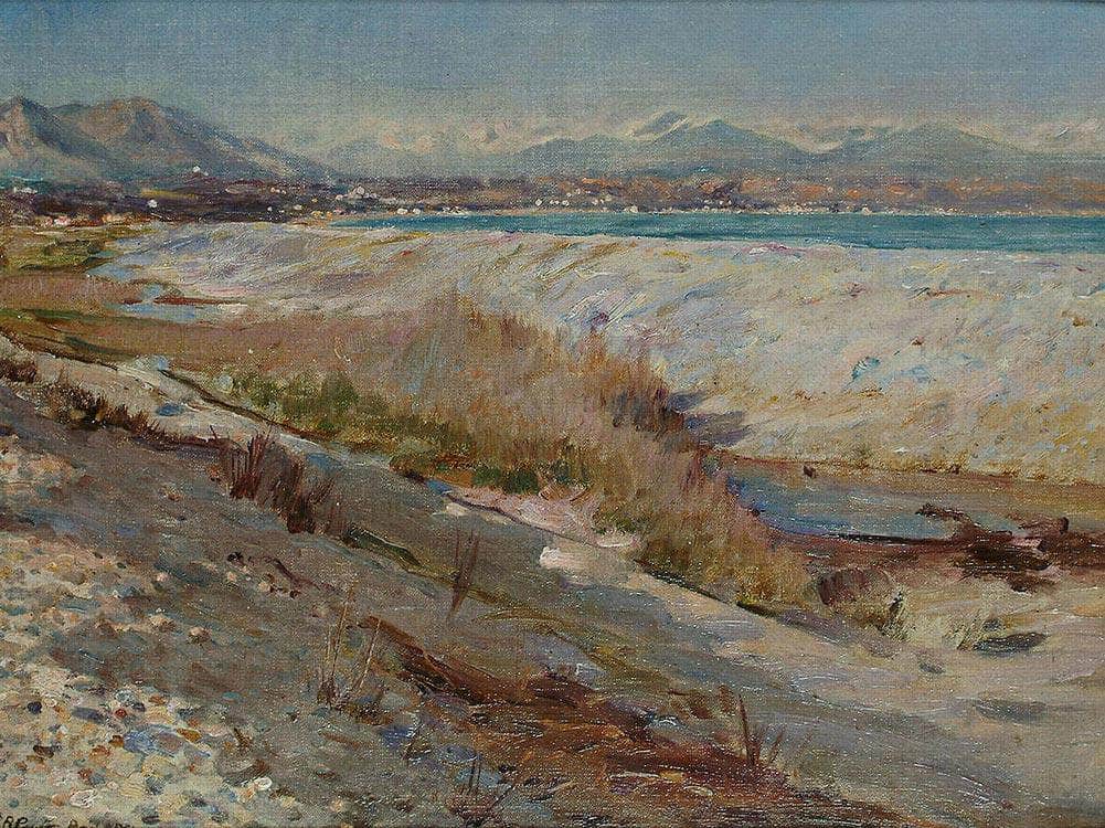 Antibes Near Cannes By Robert Reid Fine Art Print
