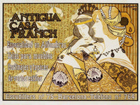 Antigua Casa Franch Poster By Alejandro De Riquer Fine Art Print