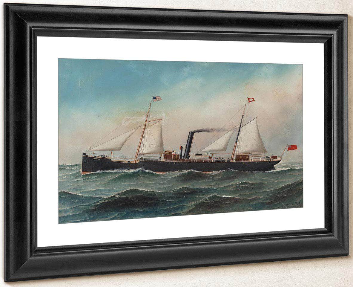 Antilia 1893 By Antonio Jacobsen Fine Art Print