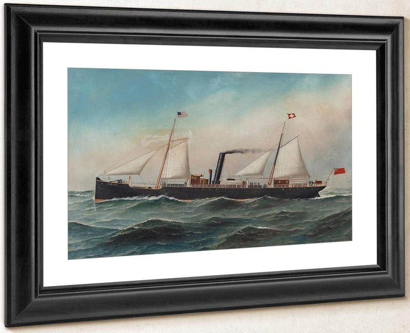 Antilia 1893 By Antonio Jacobsen Fine Art Print