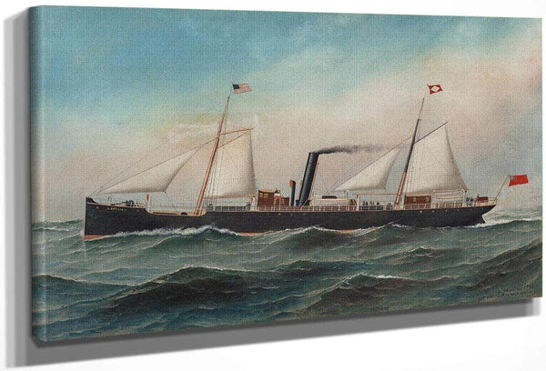 Antilia 1893 By Antonio Jacobsen Fine Art Print