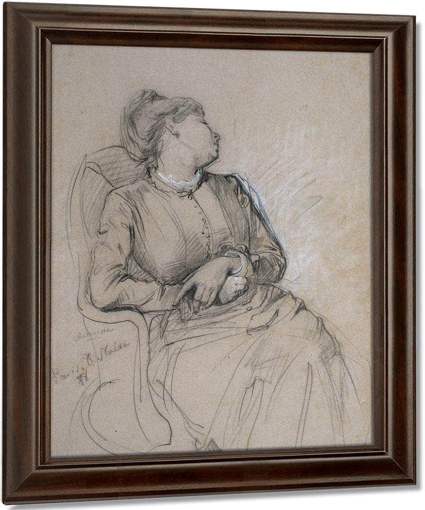 Antoinette By Ramon Marti Alsina Fine Art Print