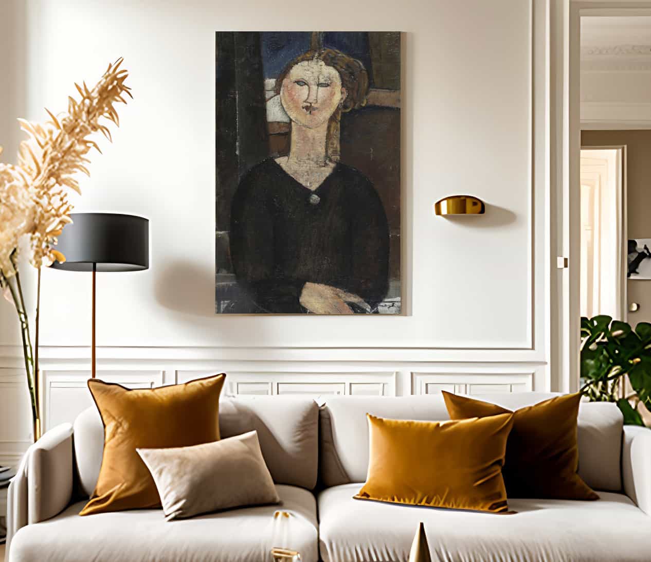 Antoniaa By Amedeo Modigliani Fine Art Print
