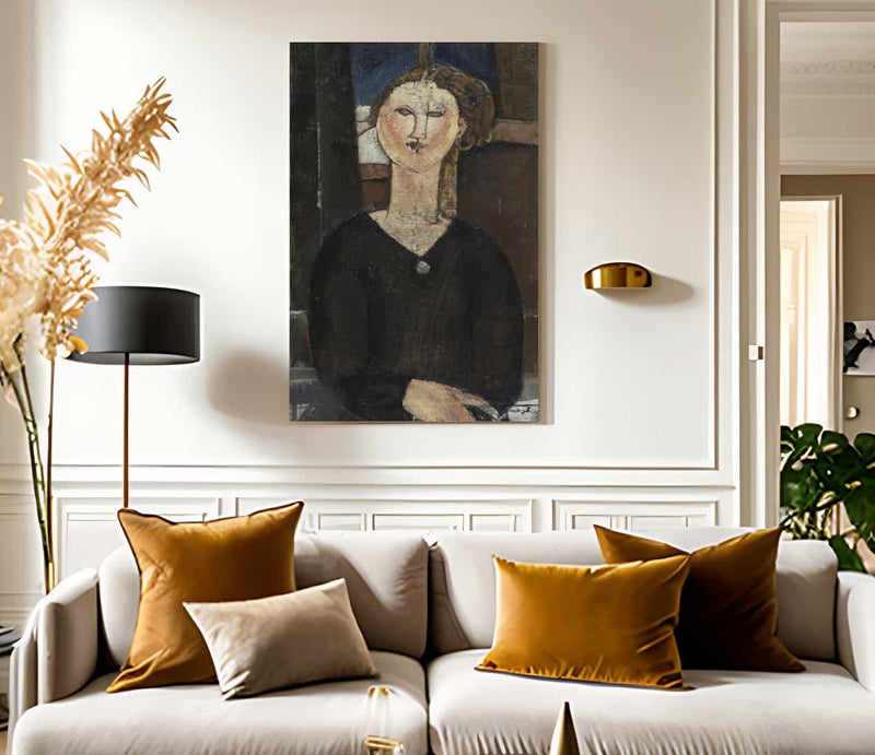 Antoniab By Amedeo Modigliani Fine Art Print
