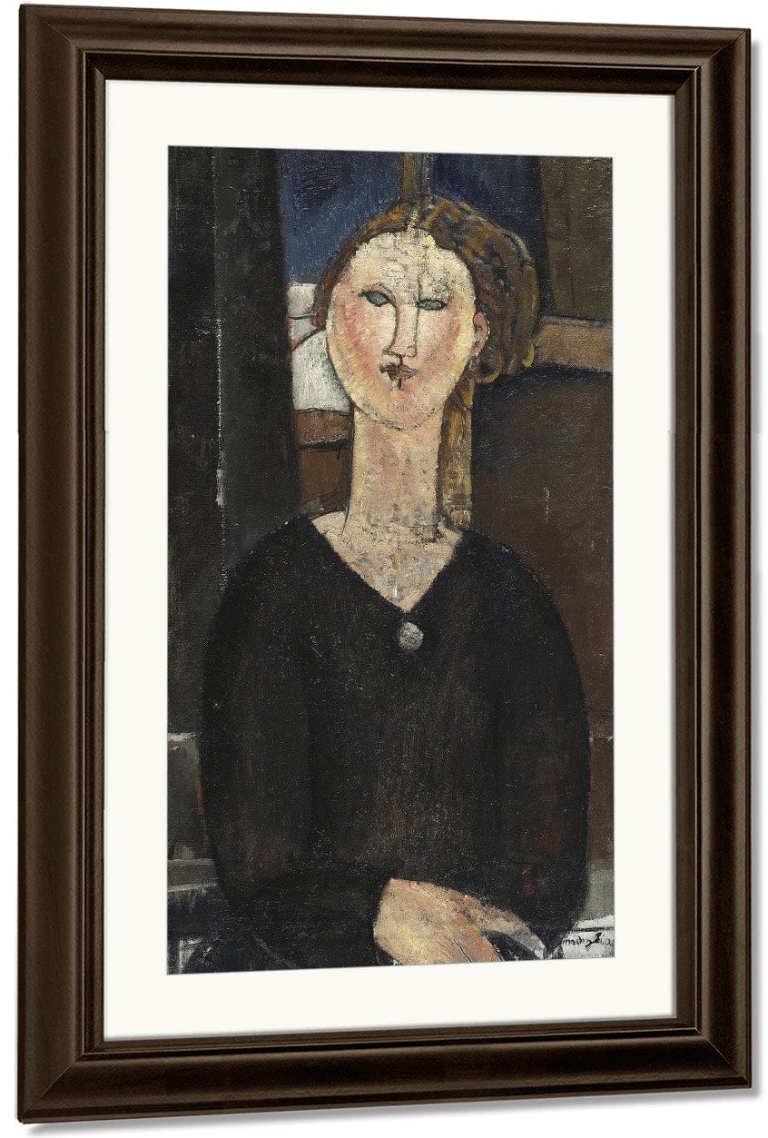 Antoniab By Amedeo Modigliani Fine Art Print