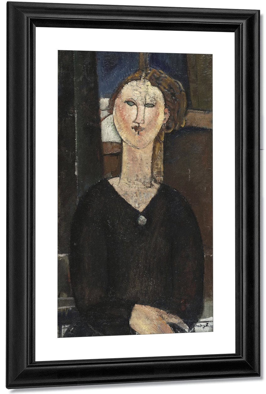 Antoniab By Amedeo Modigliani Fine Art Print