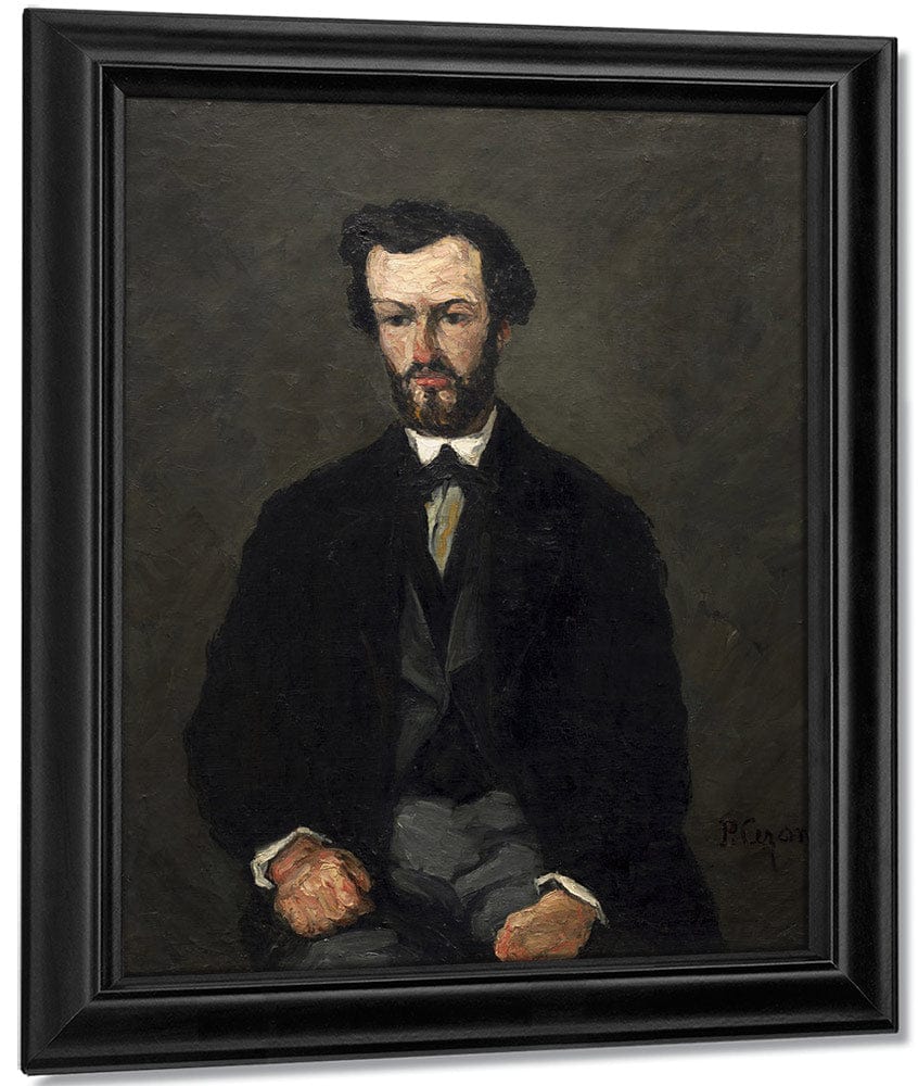 Antony Valabregue By Paul Cezanne Fine Art Print