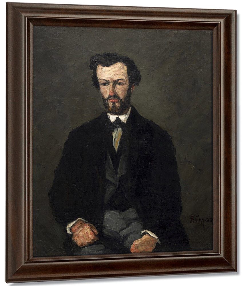 Antony Valabregue By Paul Cezanne Fine Art Print