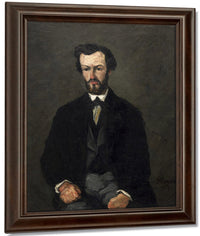 Antony Valabregue By Paul Cezanne Fine Art Print