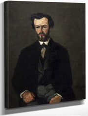 Antony Valabregue By Paul Cezanne Fine Art Print