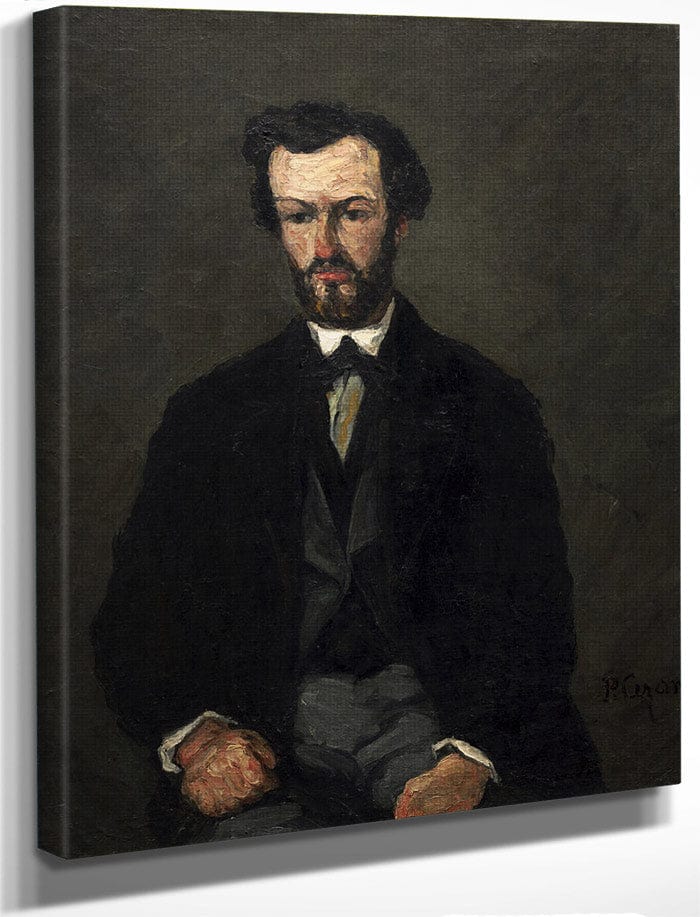 Antony Valabregue By Paul Cezanne Fine Art Print