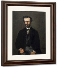 Antony Valabregue By Paul Cezanne Fine Art Print