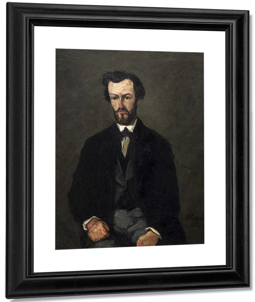 Antony Valabregue By Paul Cezanne Fine Art Print