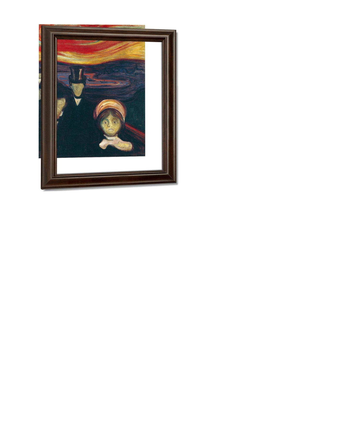 Anxiety 1894 94X74Cm Munch Museum M 515 X3000 By Edvard Munch Fine Art Print