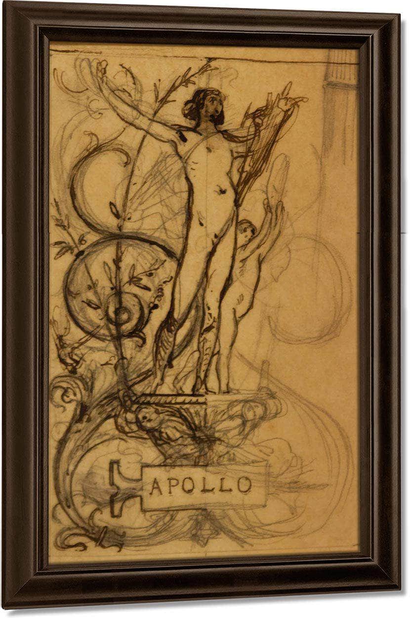 Apollo By Luc Olivier Merson Fine Art Print