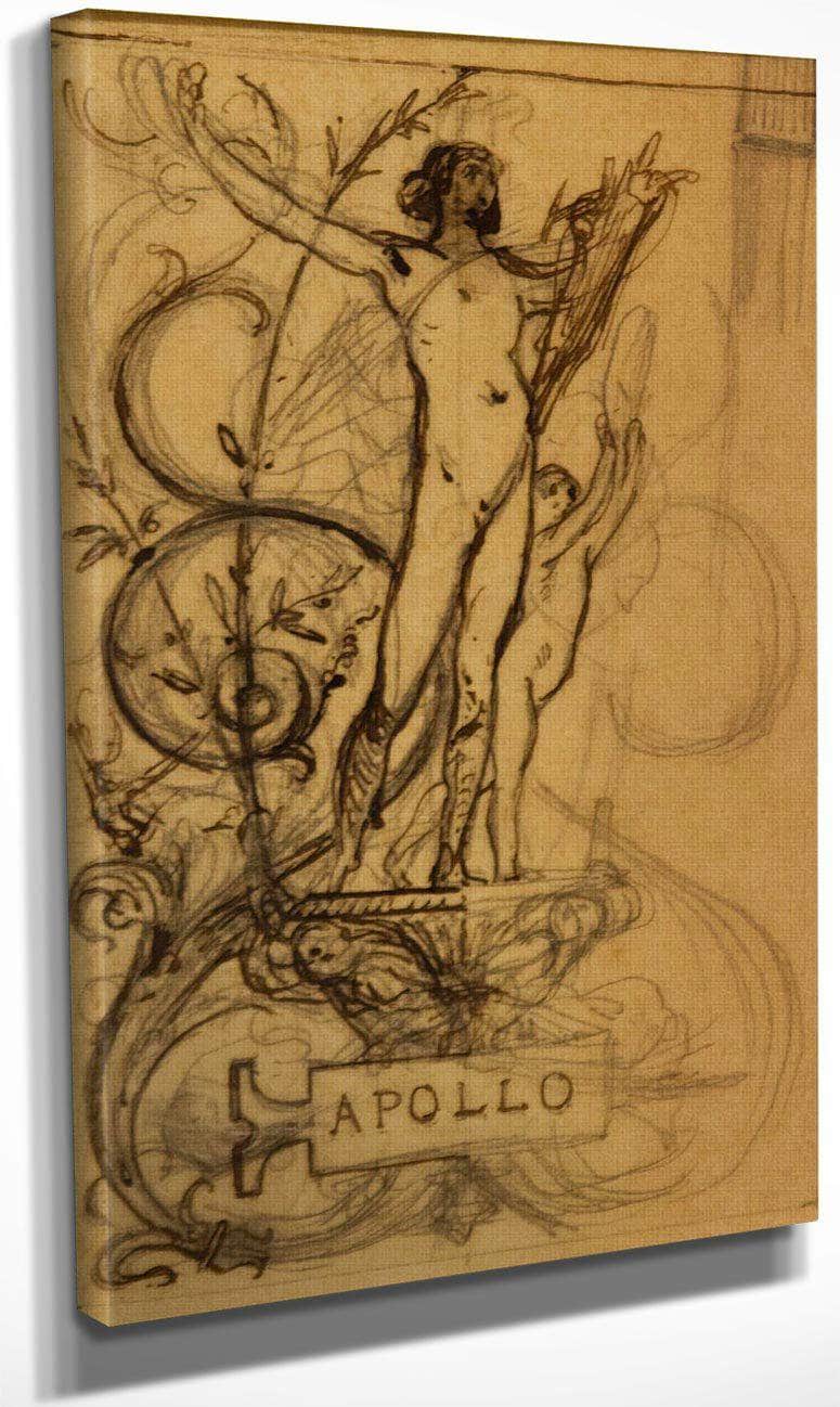 Apollo By Luc Olivier Merson Fine Art Print