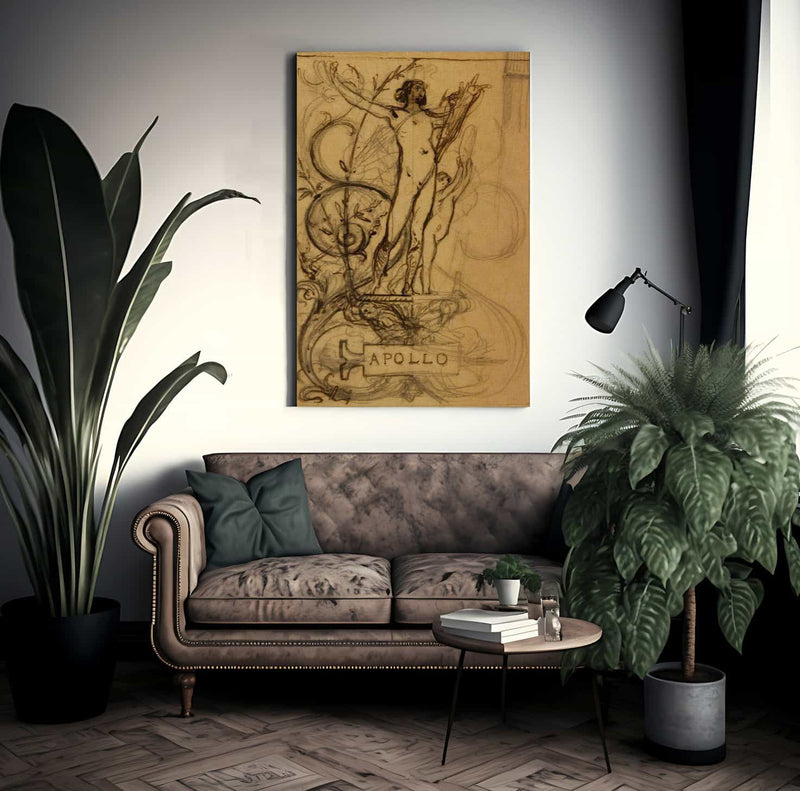 Apollo By Luc Olivier Merson Fine Art Print