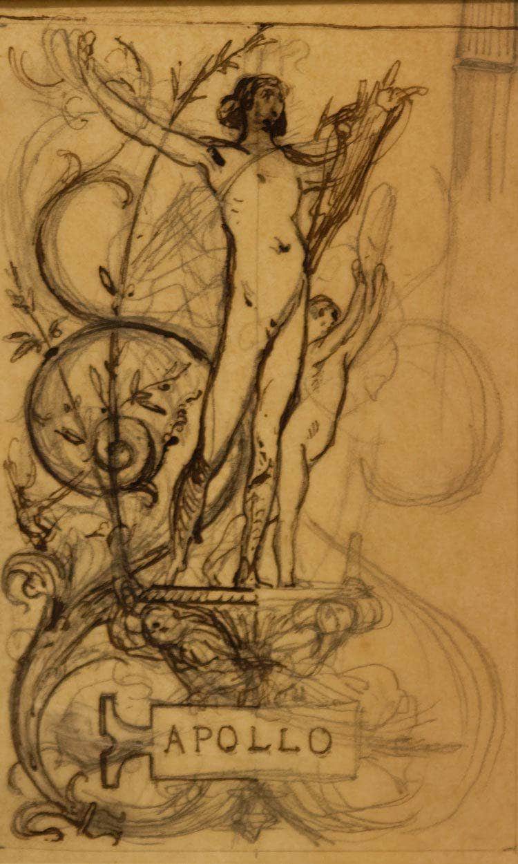 Apollo By Luc Olivier Merson Fine Art Print