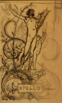 Apollo By Luc Olivier Merson Fine Art Print