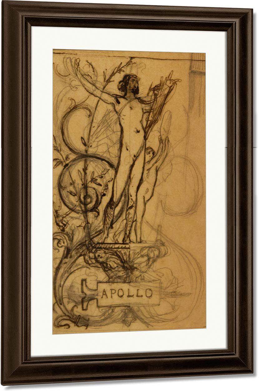 Apollo By Luc Olivier Merson Fine Art Print