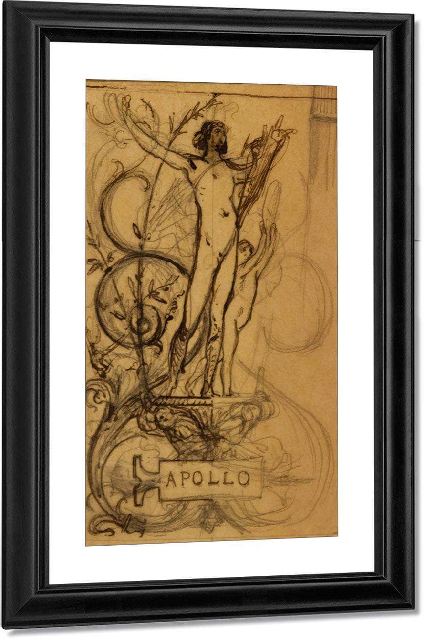 Apollo By Luc Olivier Merson Fine Art Print