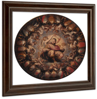 Apotheosis Of Cosimo I 1565 By Giorgio Vasari Fine Art Print