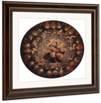 Apotheosis Of Cosimo I 1565 By Giorgio Vasari Fine Art Print