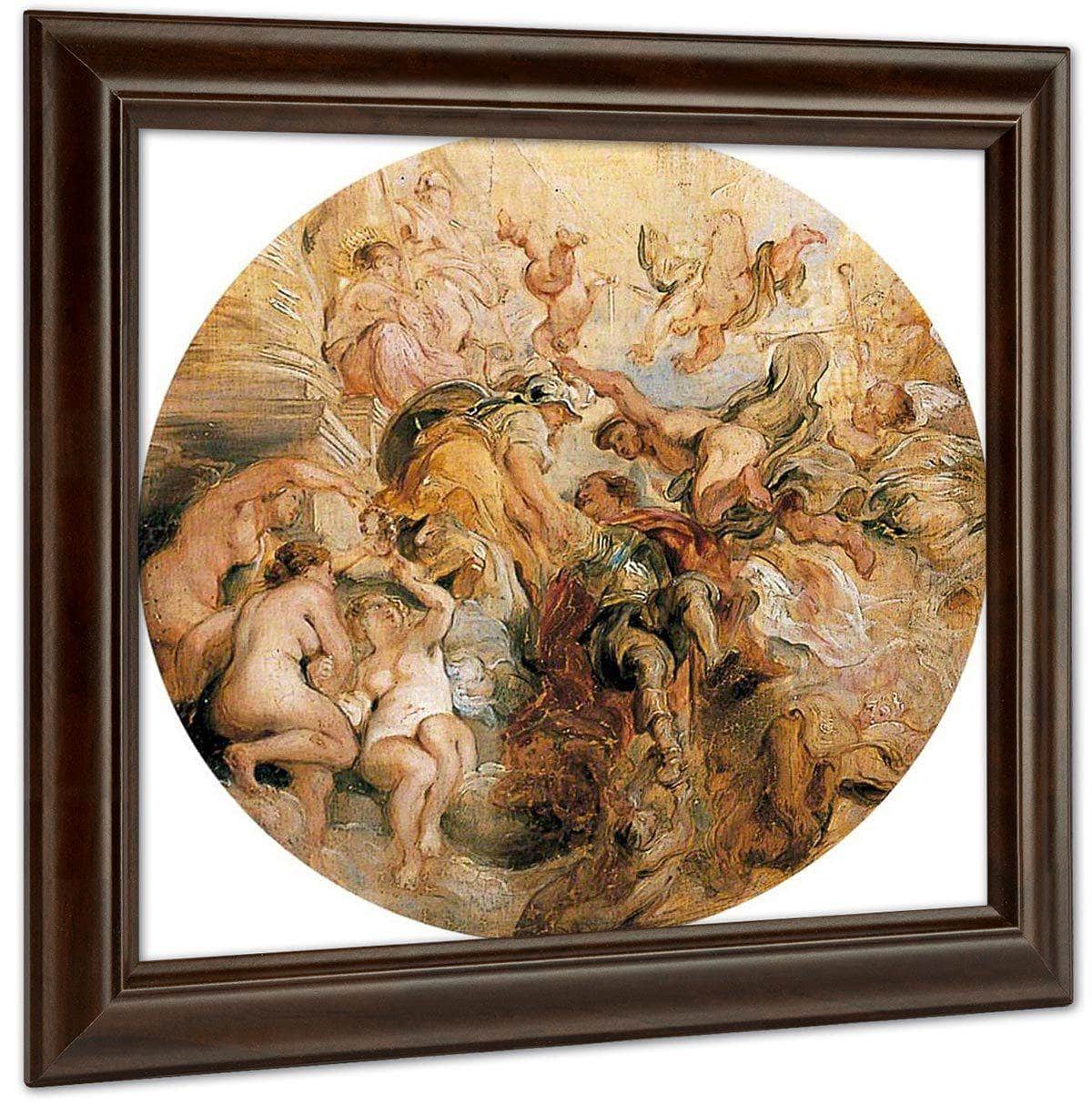 Apotheosis Of The Duke Of Buckingham (After Peter Paul Rubens) By William Etty Fine Art Print
