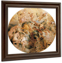 Apotheosis Of The Duke Of Buckingham (After Peter Paul Rubens) By William Etty Fine Art Print
