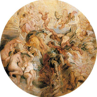 Apotheosis Of The Duke Of Buckingham (After Peter Paul Rubens) By William Etty Fine Art Print