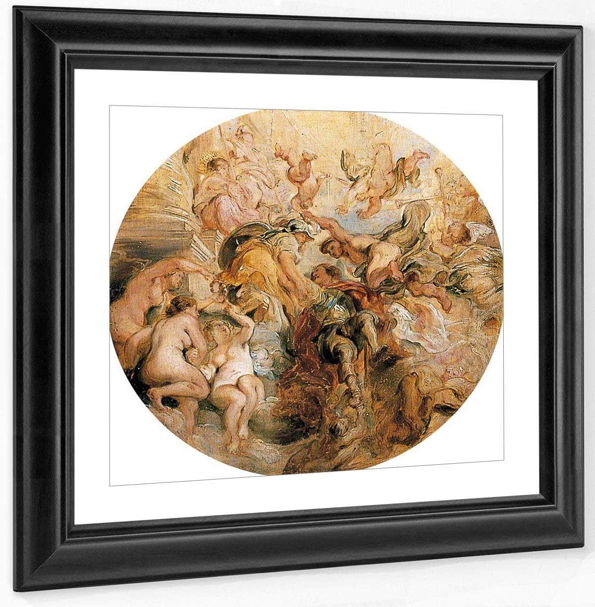 Apotheosis Of The Duke Of Buckingham (After Peter Paul Rubens) By William Etty Fine Art Print