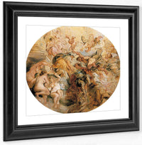 Apotheosis Of The Duke Of Buckingham (After Peter Paul Rubens) By William Etty Fine Art Print