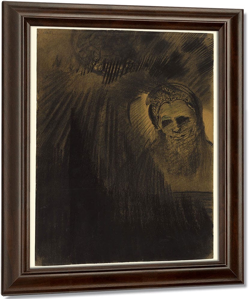 Apparition By Odilon Redon Fine Art Print