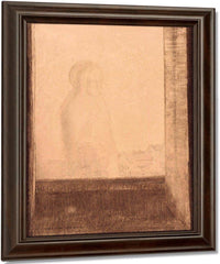 Apparition In The Window By  Redon, Odilon Fine Art Print