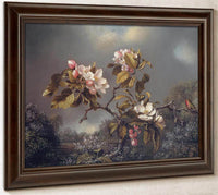 Apple Blossoms And Hummingbird By Martin Johnson Heade Fine Art Print