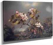 Apple Blossoms And Hummingbird By Martin Johnson Heade Fine Art Print