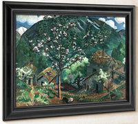 Apple Tree In Blossom By Nicolai Astrup Fine Art Print