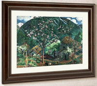 Apple Tree In Blossom By Nicolai Astrup Fine Art Print