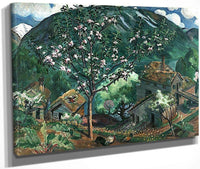 Apple Tree In Blossom By Nicolai Astrup Fine Art Print