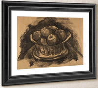 Apples In Basket By Marsden Hartley Fine Art Print