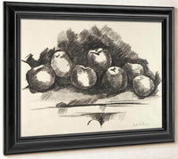 Apples On Table By Marsden Hartley Fine Art Print
