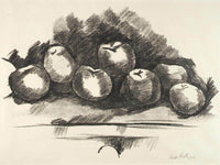 Apples On Table By Marsden Hartley Fine Art Print
