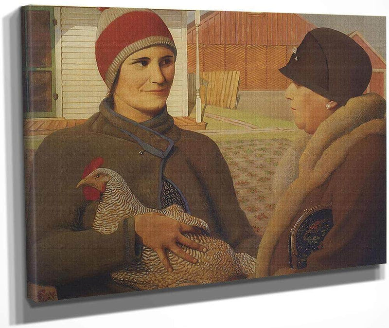 Appraisal By Grant Wood Fine Art Print