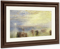 Approach To Venice By Joseph Mallord William Turner Fine Art Print