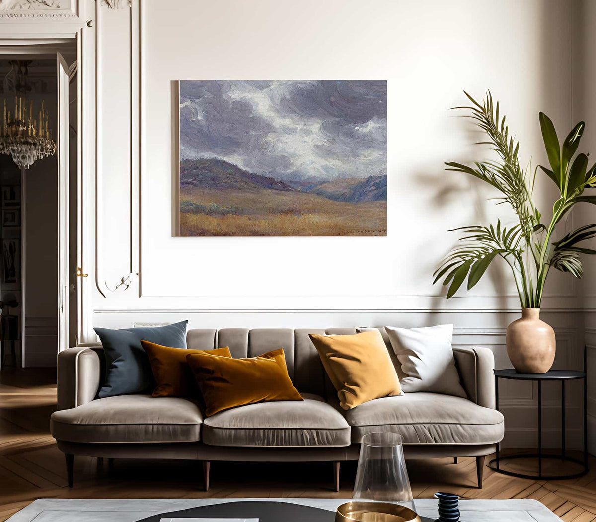 Approaching Storm By Joseph Kleitsch Fine Art Print