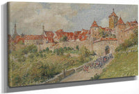 Approaching The Gates Of A City, 1897 By Colin Campbell Cooper Fine Art Print