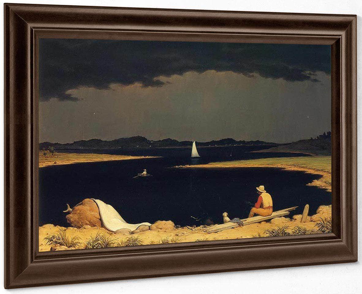 Approaching Thunder Storm By Martin Johnson Heade Fine Art Print