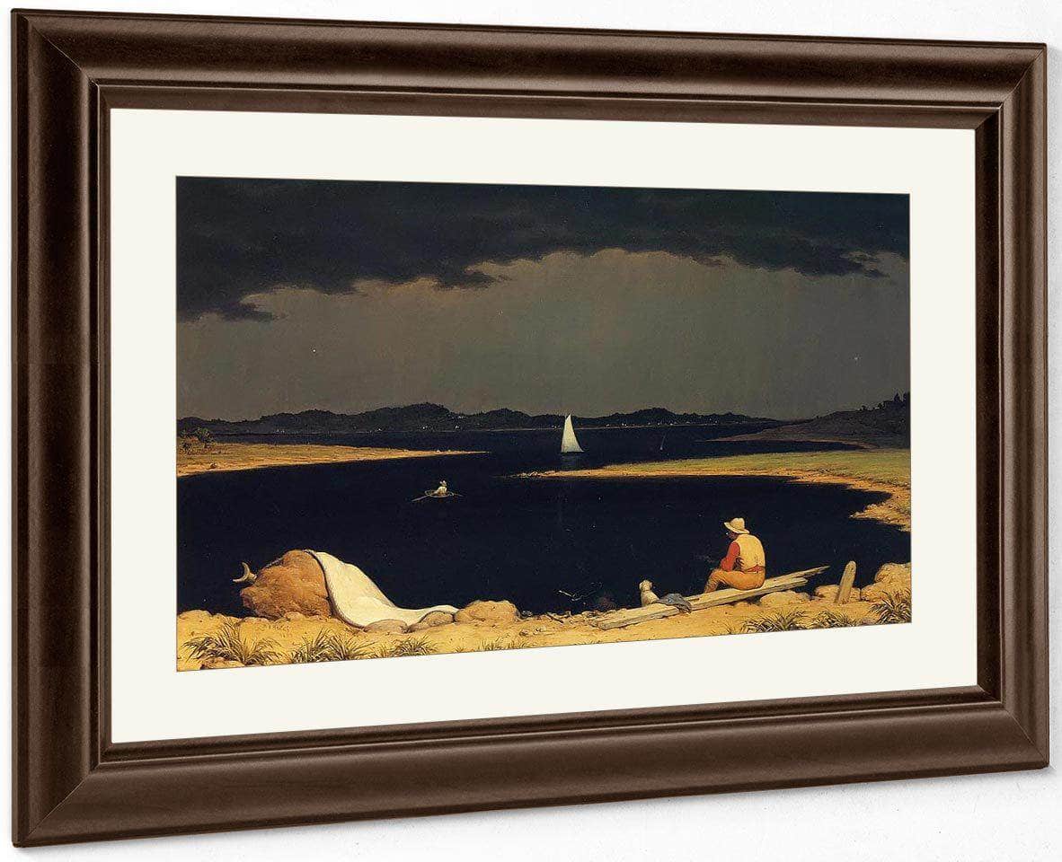 Approaching Thunder Storm By Martin Johnson Heade Fine Art Print
